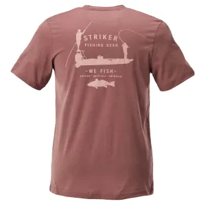 Skiff Tee - Dusty Red