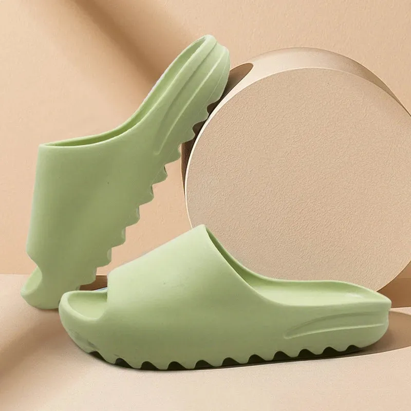 Trendy EVA Beach Flat Sandals for Women - Casual Summer Comfort