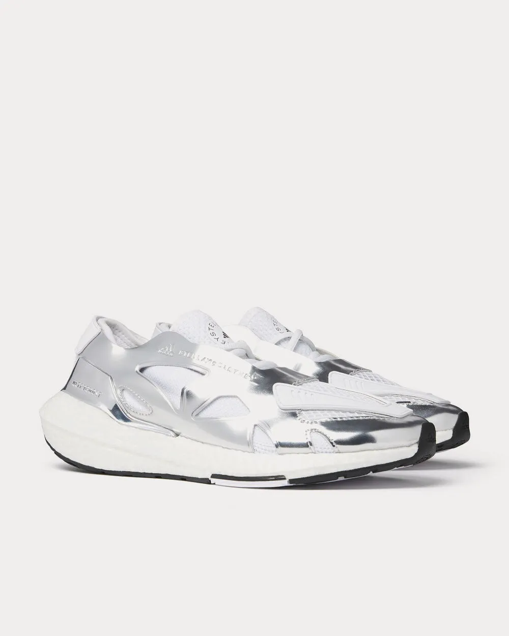 Ultraboost 22 Silver / White Running Shoes