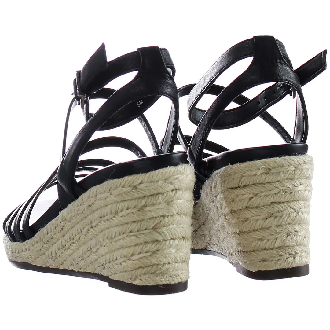 Vionic Ayda Womens Black Wedges