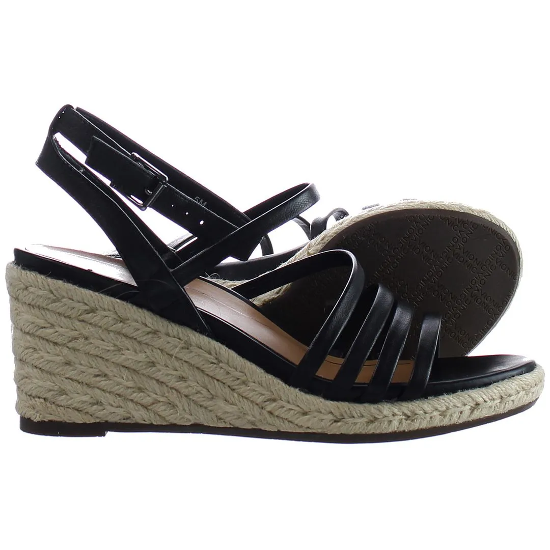 Vionic Ayda Womens Black Wedges