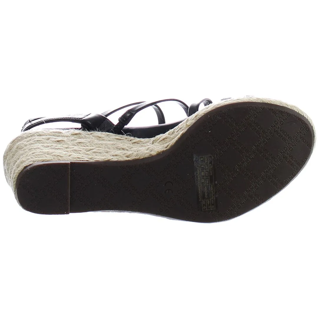 Vionic Ayda Womens Black Wedges