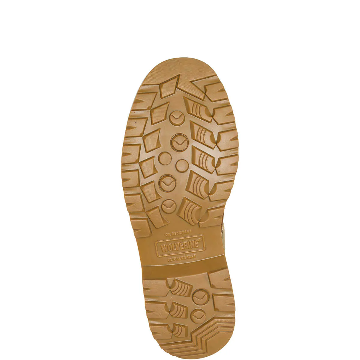 Wolverine Men's Floorhand Moc-Toe 6" Steel-Toe Work Boot - Tan