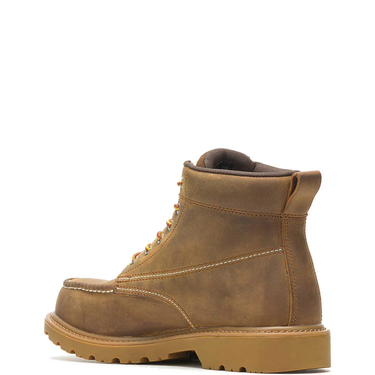 Wolverine Men's Floorhand Moc-Toe 6" Steel-Toe Work Boot - Tan