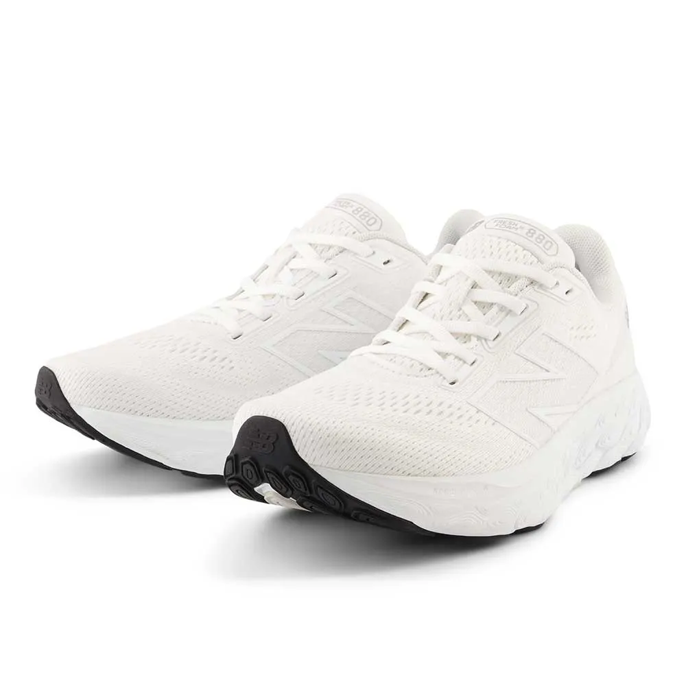 Women's Fresh Foam X 880v14 Running Shoes - White/Silver Metallic - Regular (B)