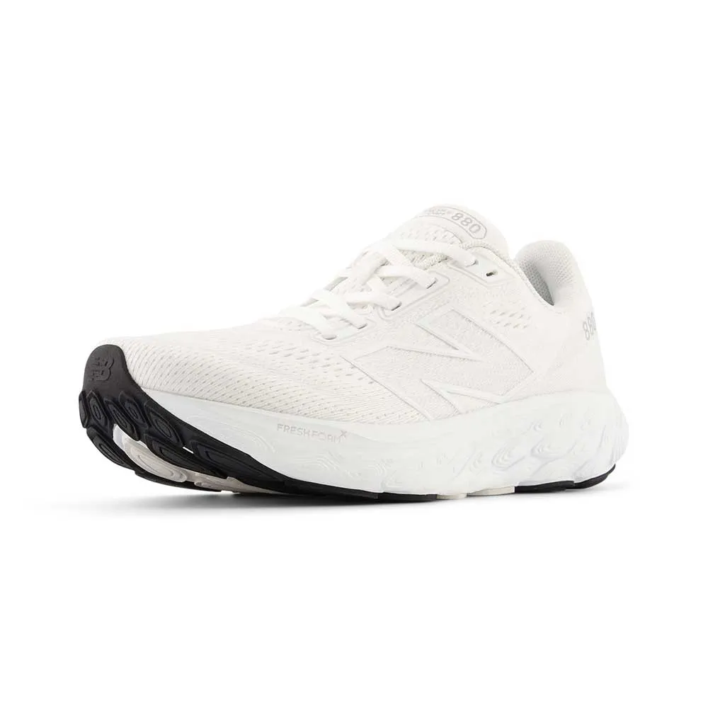 Women's Fresh Foam X 880v14 Running Shoes - White/Silver Metallic - Regular (B)