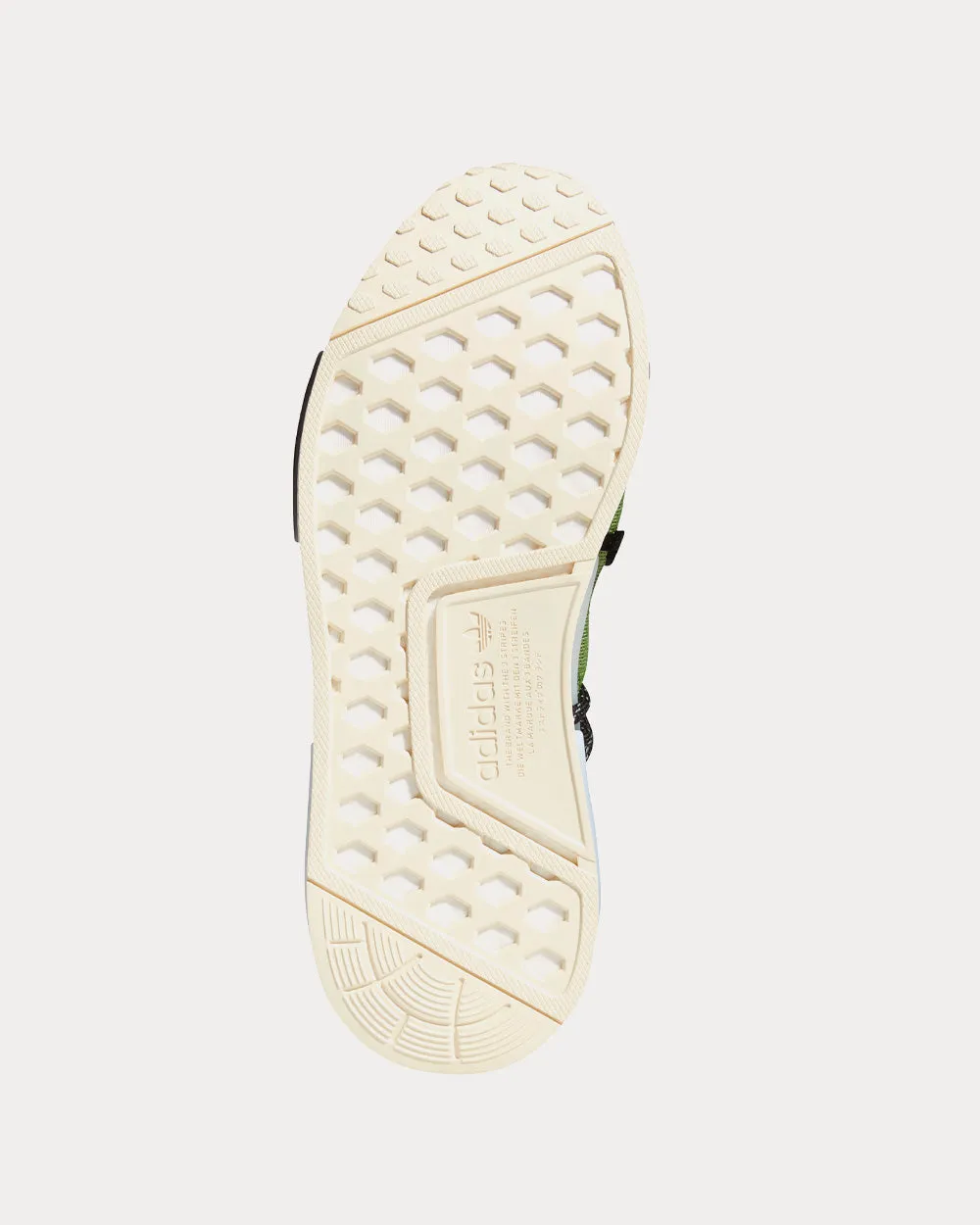 x BBC HU NMD Green Slip On Sneakers